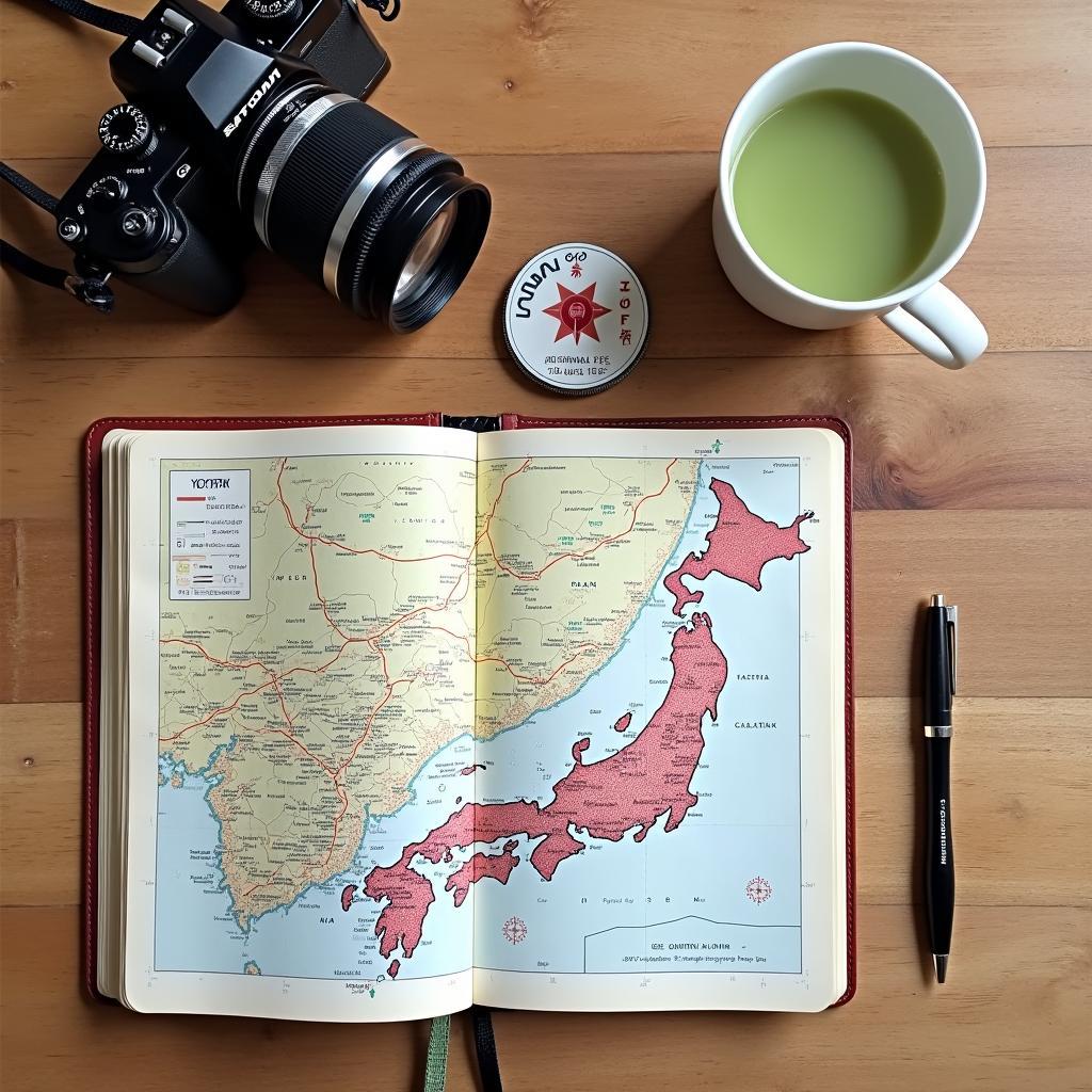 Organizing Your Japan Travel Journal