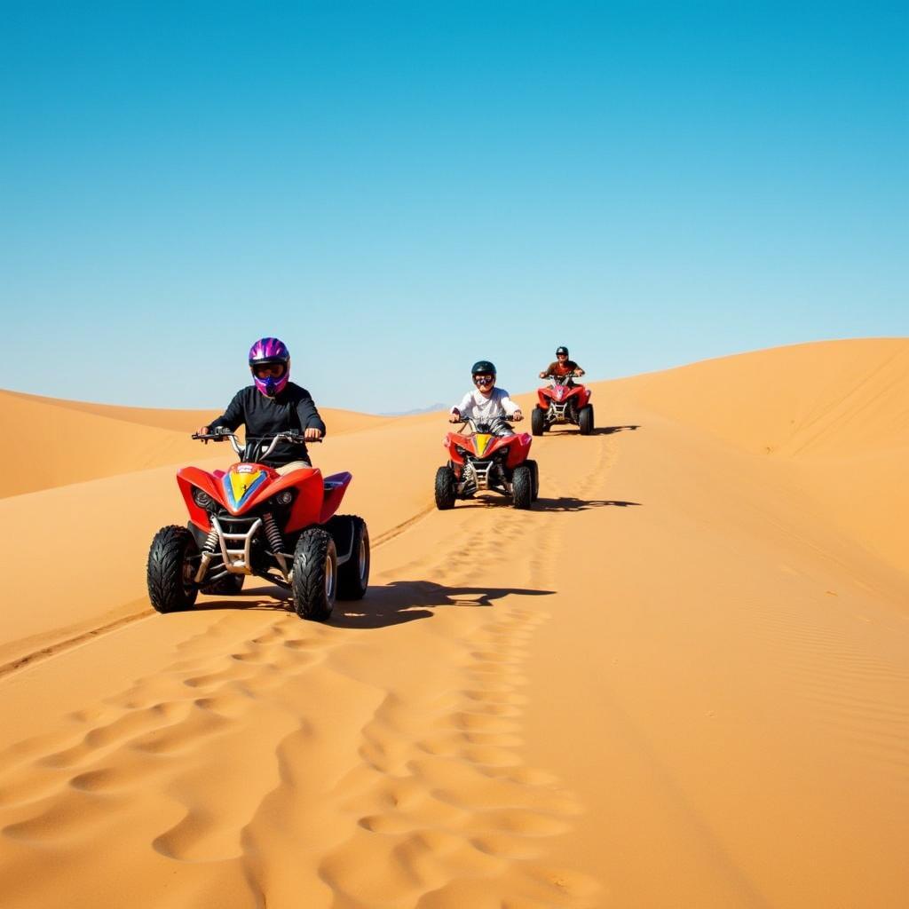 Quad Biking in the Swakopmund Dunes