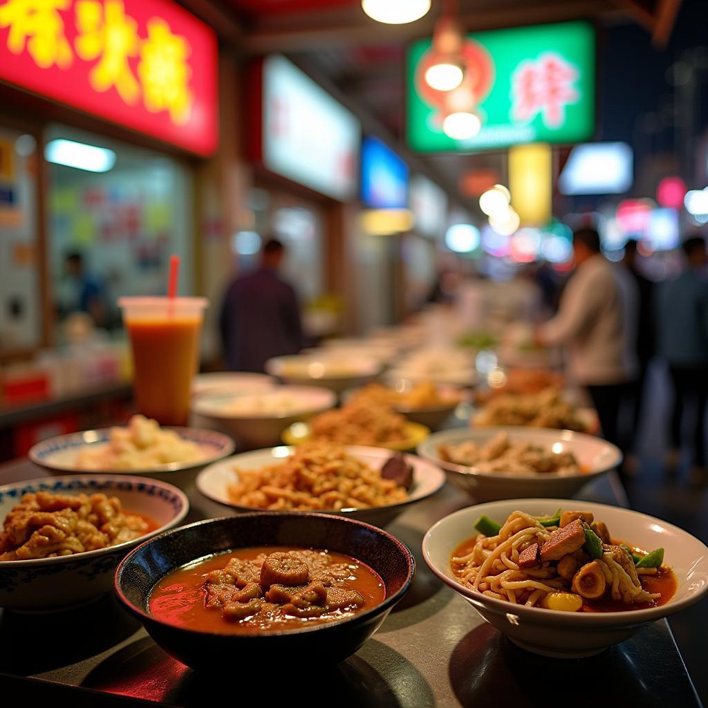 Taiwanese Night Market Food