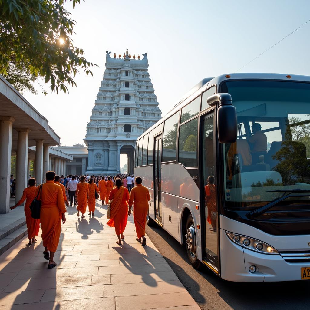 AC Bus Tour to Tirupati and Kanipakam