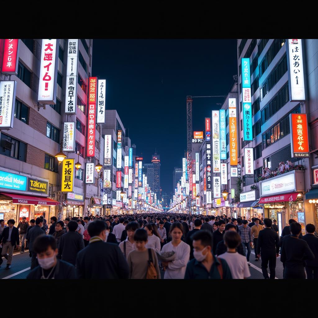 Tokyo City Escape Nightlife