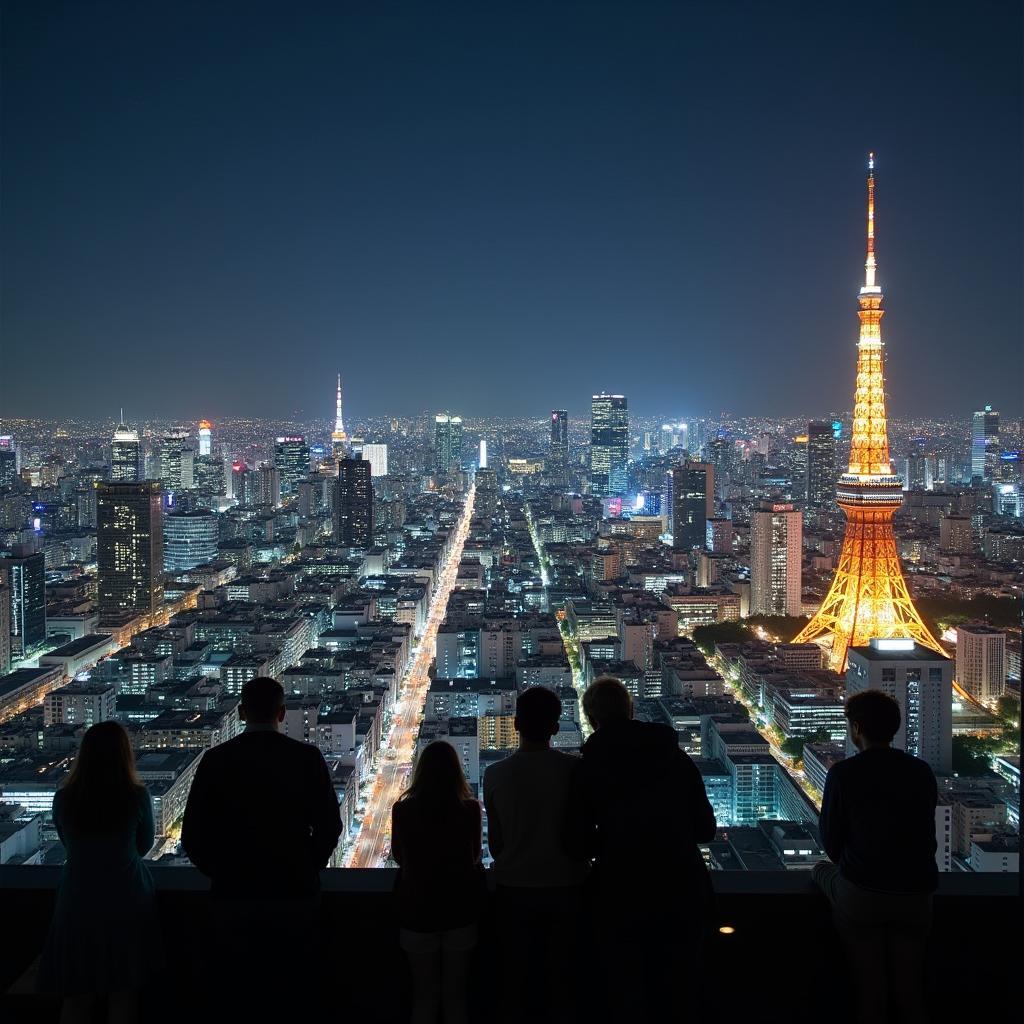 Tokyo Cityscape with Novaland Tours