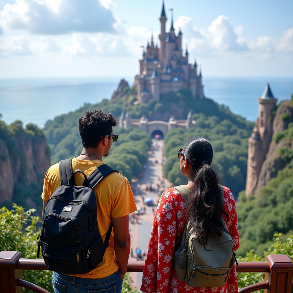 Tokyo Disneyland India Visitors