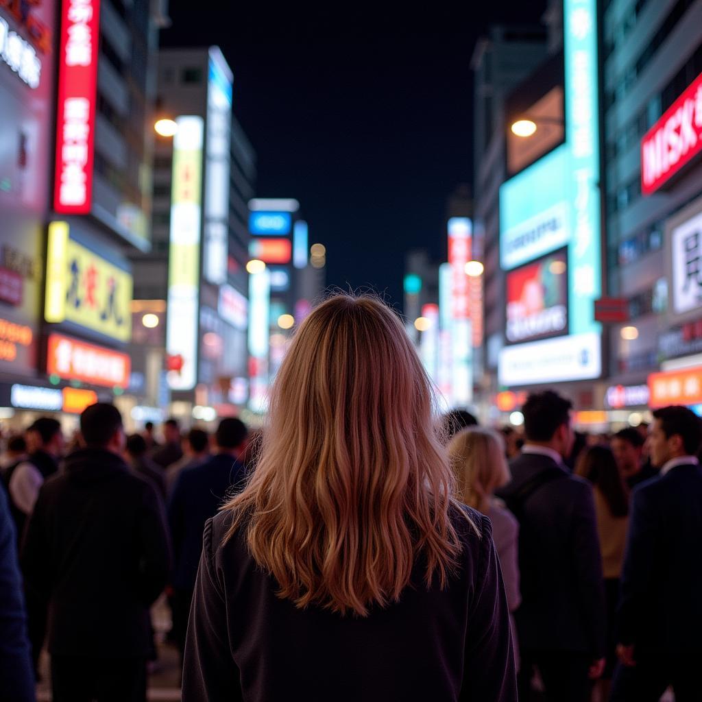 Tokyo's Shibuya Crossing: Capturing the Energy of Fiona Apple's Music