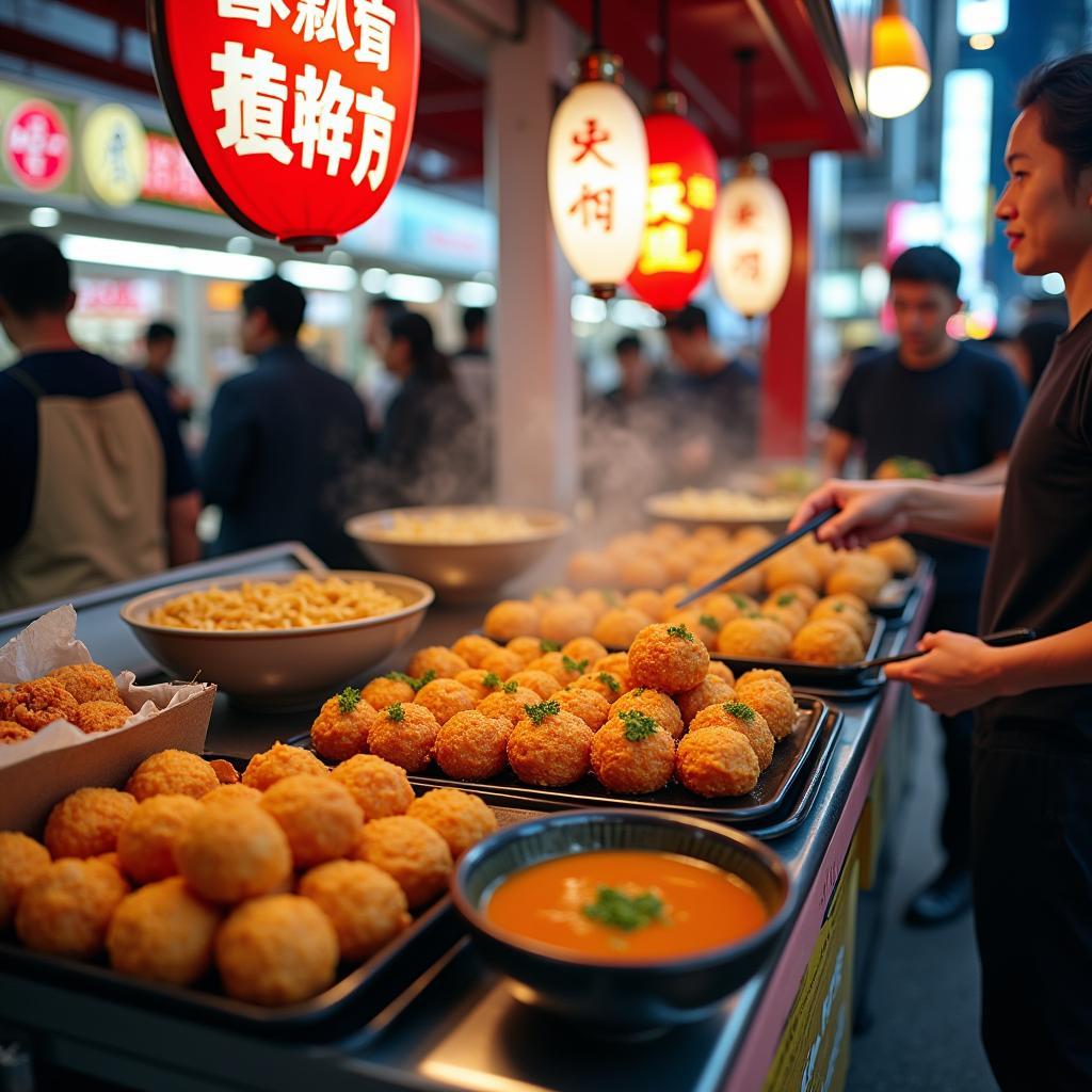 Exploring Tokyo's vibrant street food scene during a 3-day trip