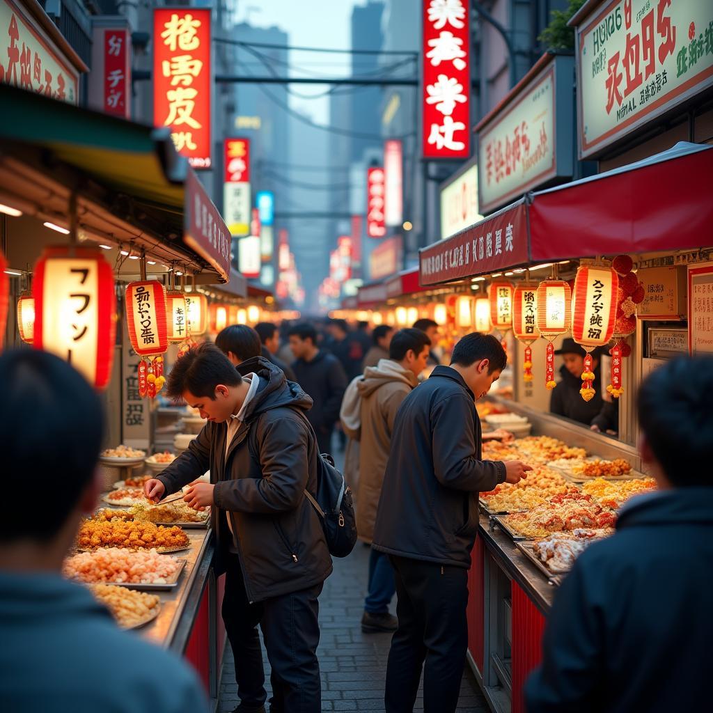 Exploring Tokyo's Vibrant Street Food Scene