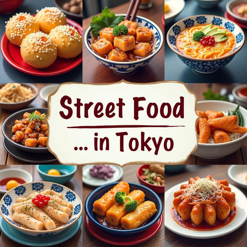 Tokyo Street Food Delights During Japan Tour