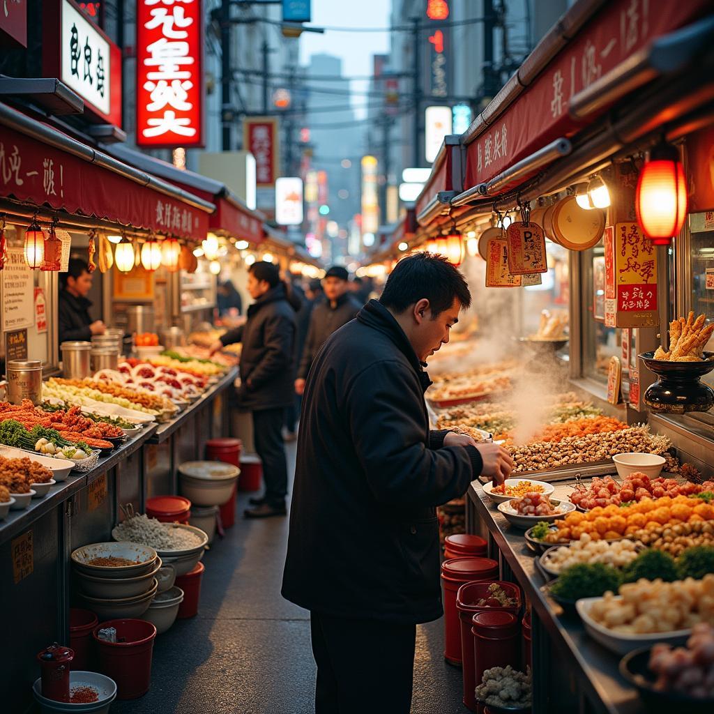 Exploring Tokyo's Vibrant Street Food Scene