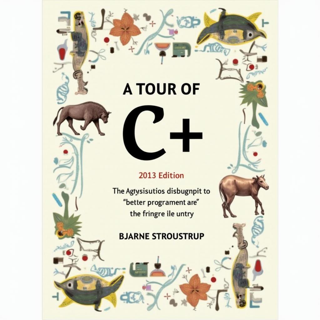 Cover of A Tour of C++ (2013) by Bjarne Stroustrup