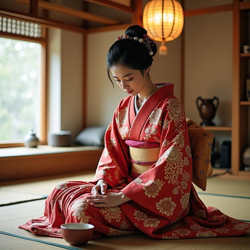 Traditional Japanese Arts: Kimono and Tea Ceremony