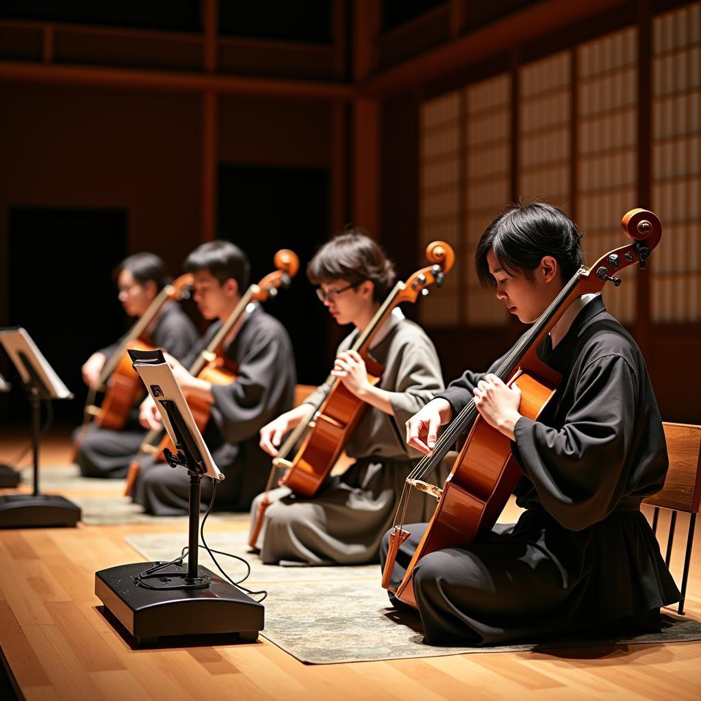 Traditional Japanese Music Performance