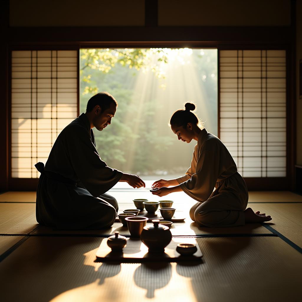 Traditional Japanese Tea Ceremony in Kyoto