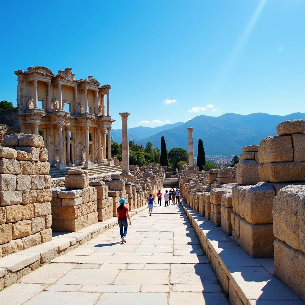 Stepping Back in Time at the Ancient City of Ephesus during a 15-Day Turkey Tour