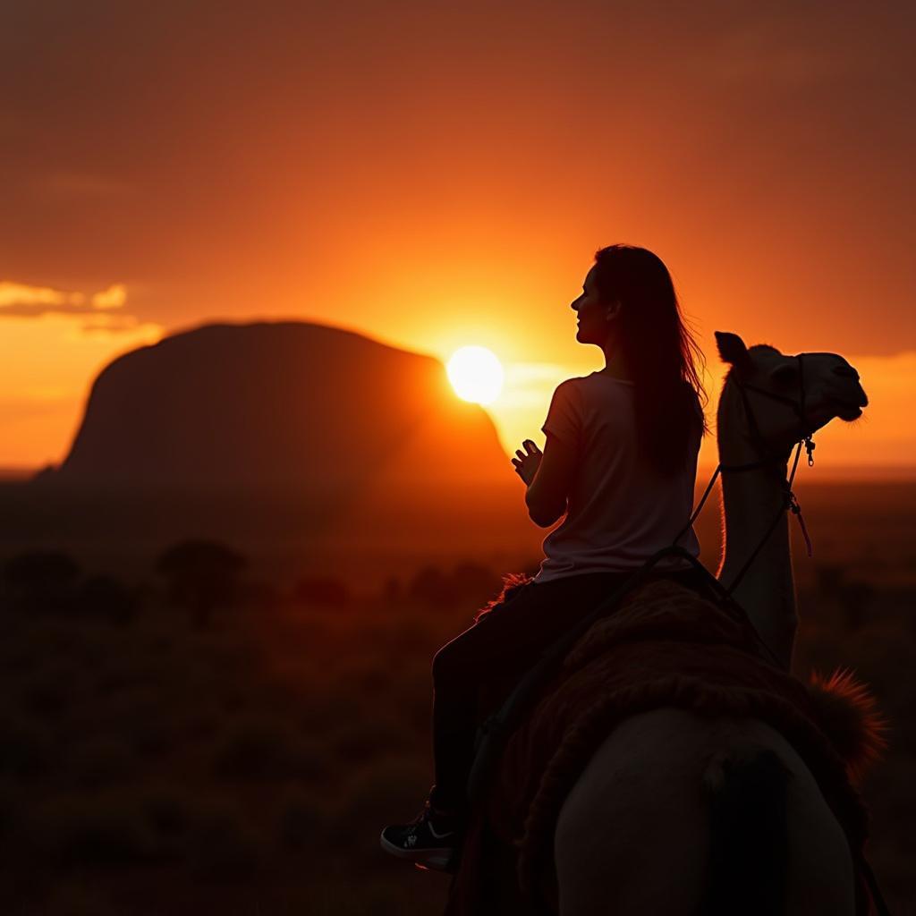 Uluru Sunset Camel Ride