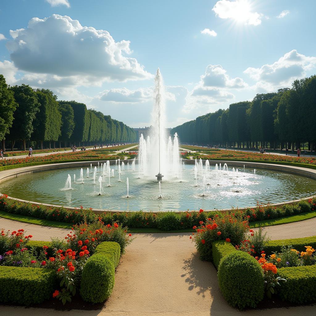 Versailles Gardens and Fountain Show