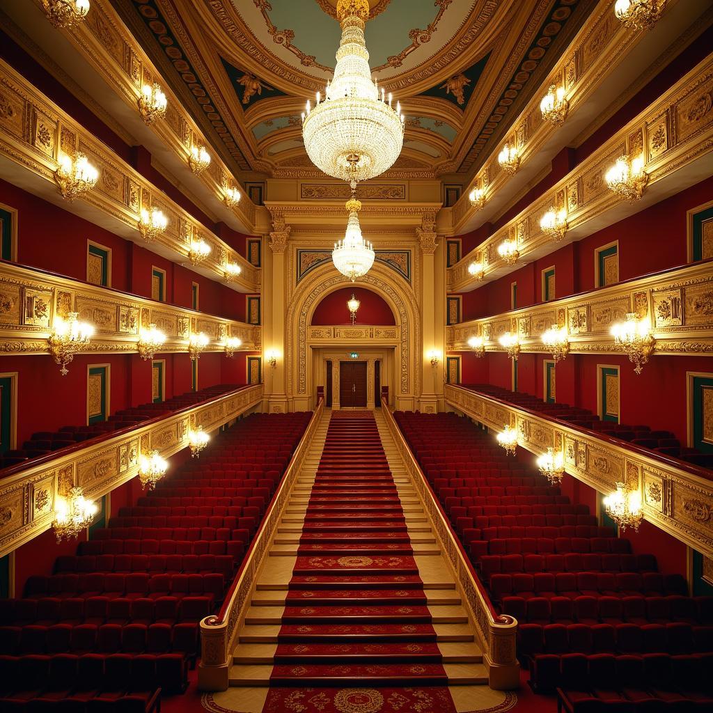 Vienna State Opera House Grand Interior