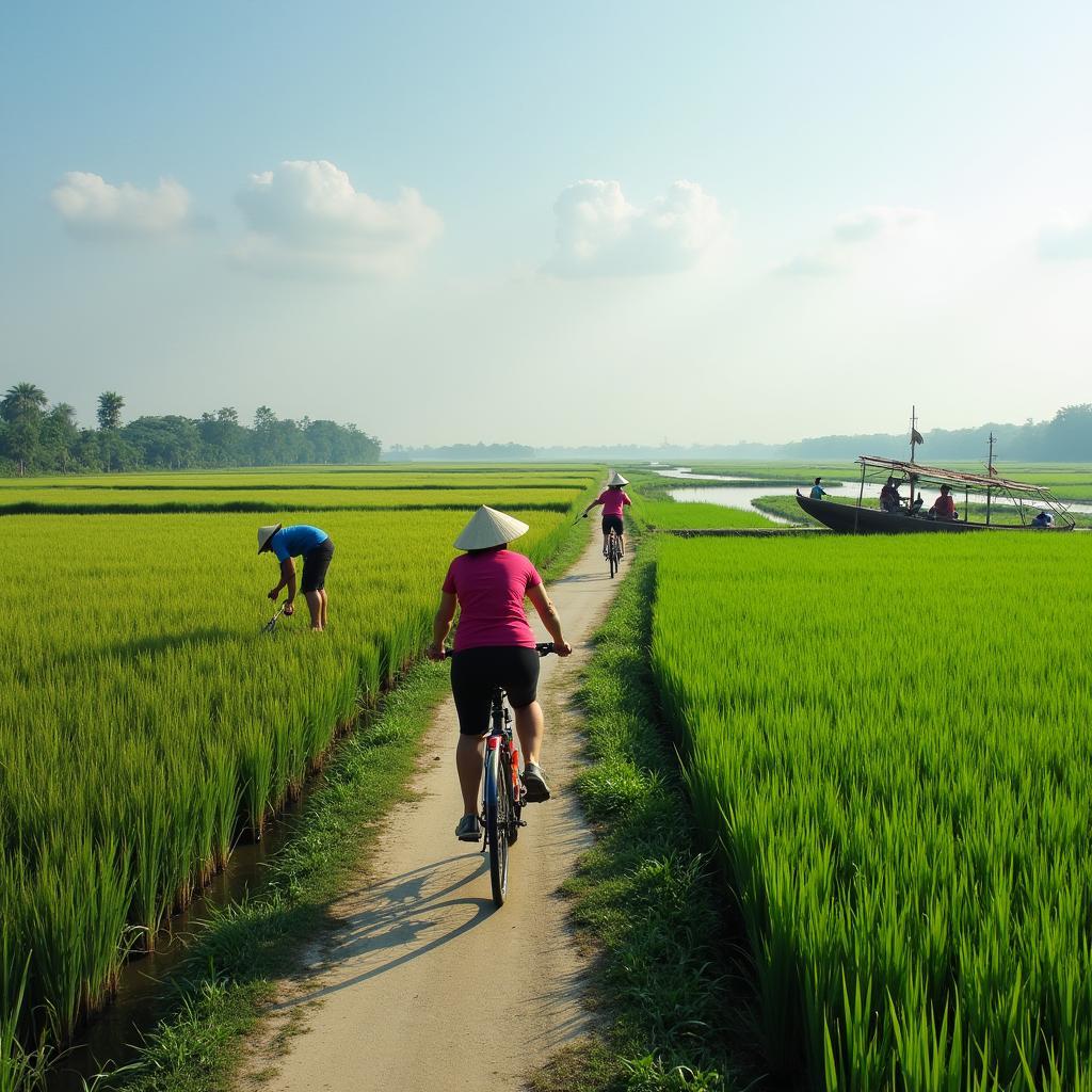 Vietnam Cycling Tours Mekong Delta