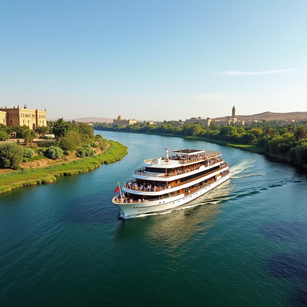 Visit Egypt tours: Luxurious Nile River Cruise