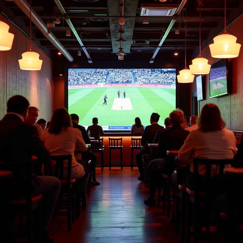 Watching Cricket in Japan: Catching the India vs Australia match in a Japanese sports bar.