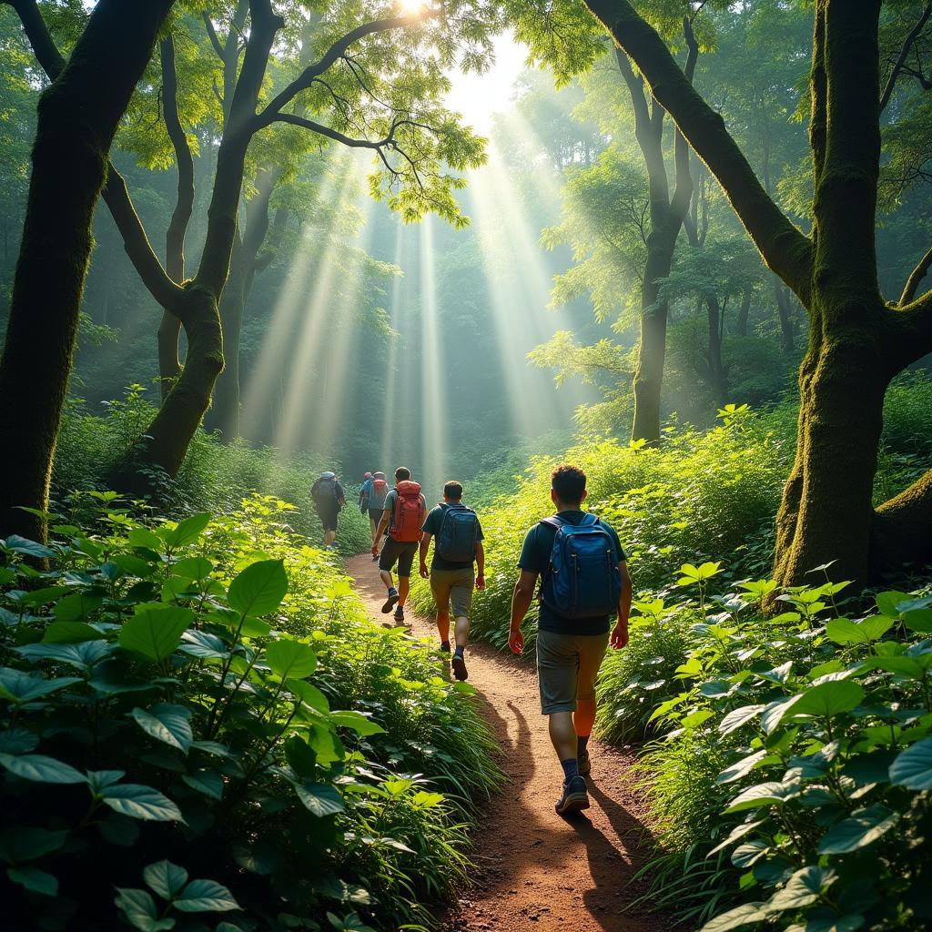 Trekking in Wayanad's Lush Forests