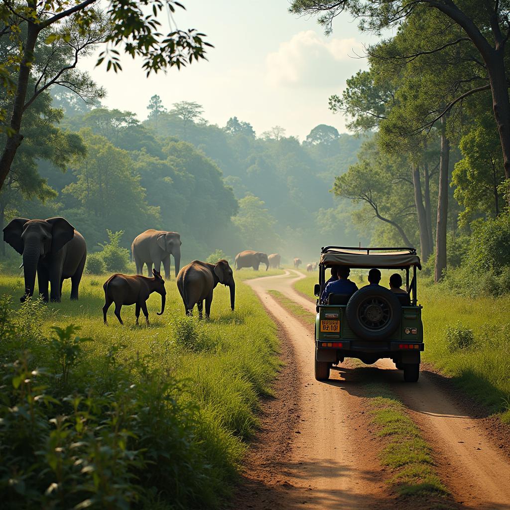 Wayanad Wildlife Sanctuary Safari