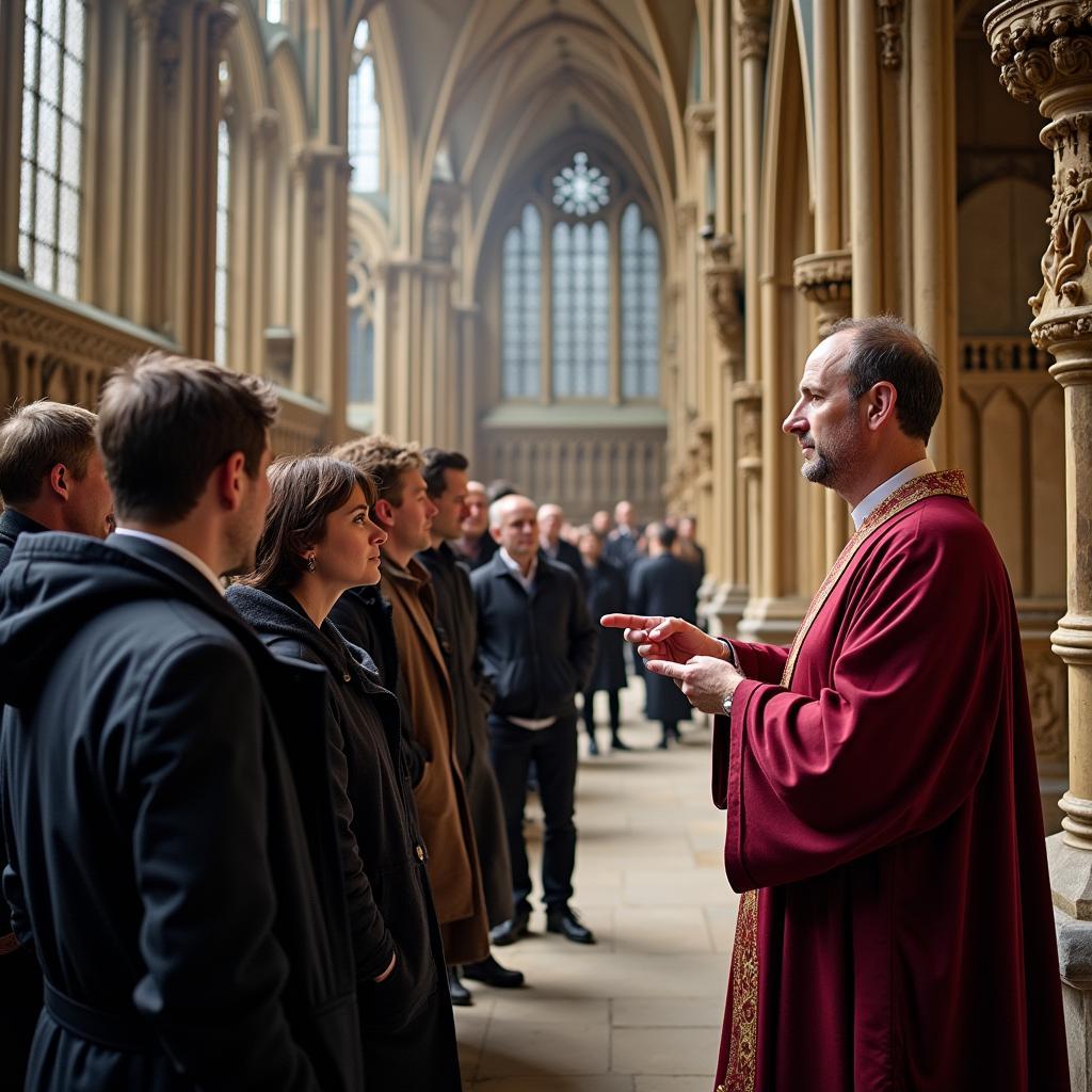 Westminster Abbey Verger Tour Group