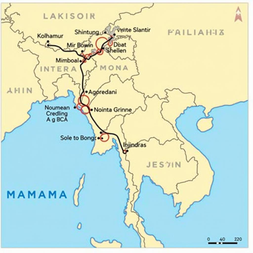 12 Jyotirlinga Tour Route Map