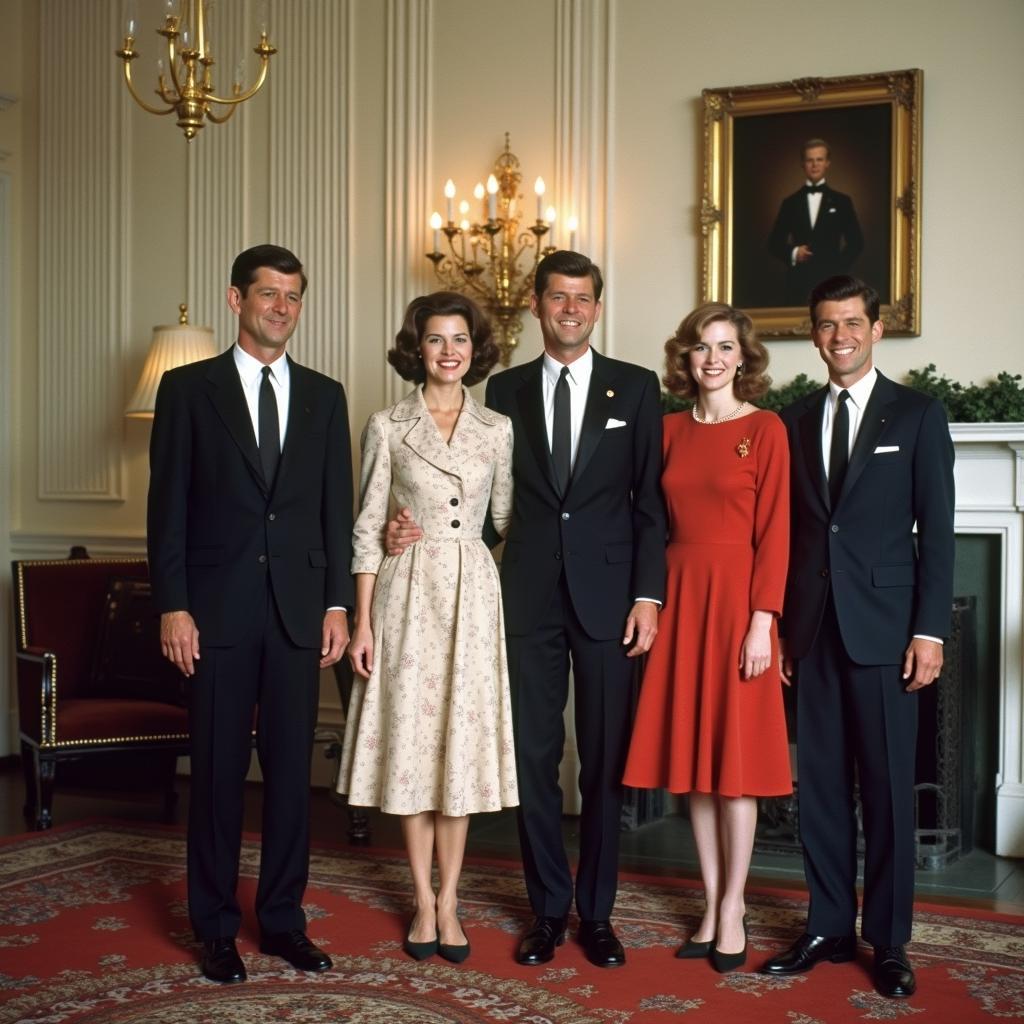 The Kennedy Family in the White House