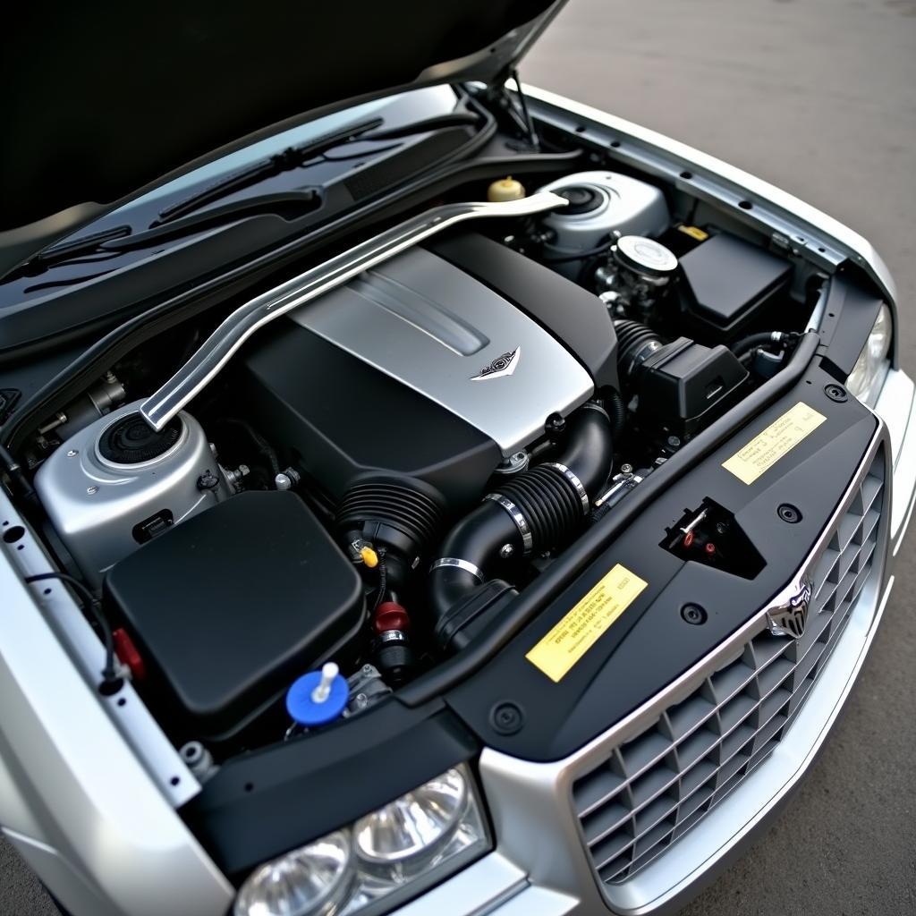 2005 Chrysler 300 Touring Engine Bay