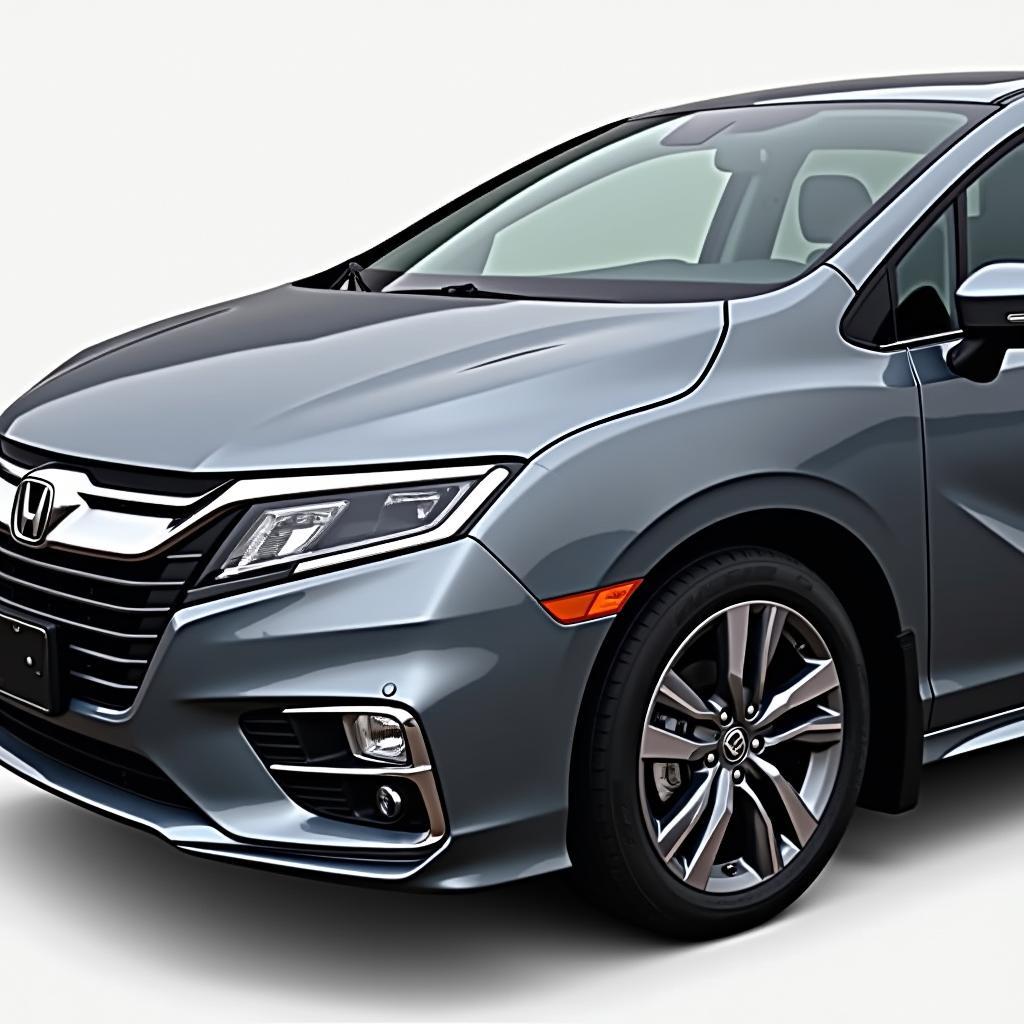 Sleek and Stylish Exterior Design of the 2014 Honda Odyssey Touring Elite