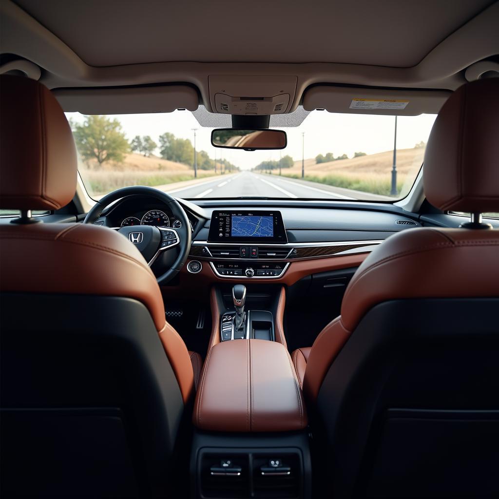 2019 Honda Accord Touring V6 Interior