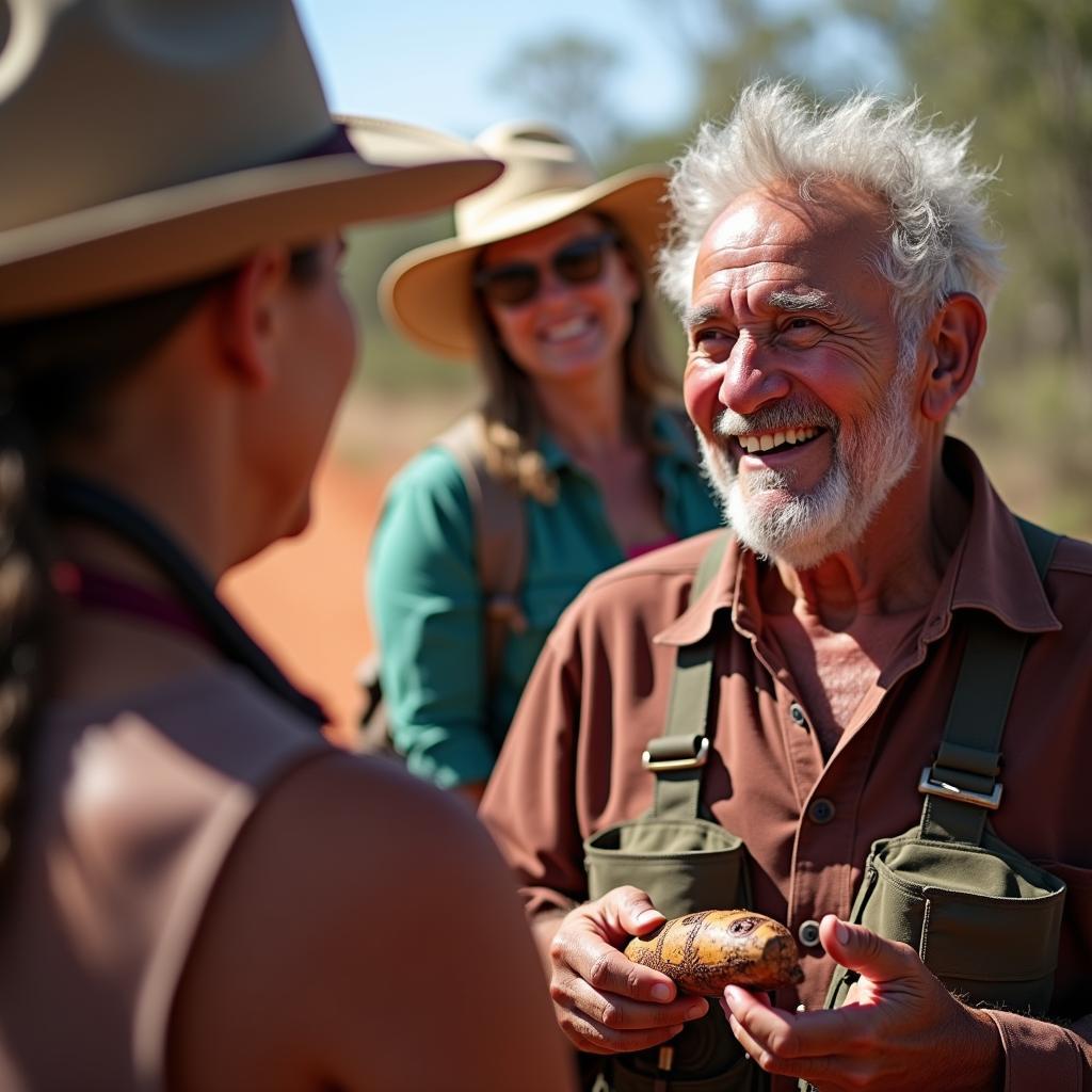 Aboriginal Guide Sharing Stories