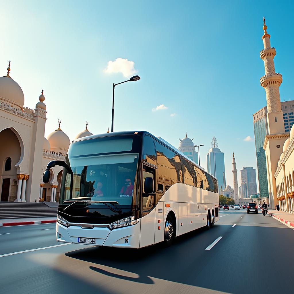 Abu Dhabi City Tour Bus Panoramic View