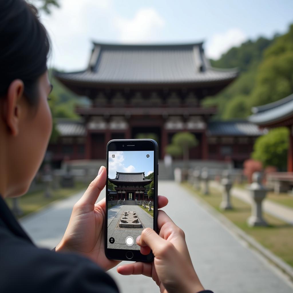 Experiencing Kyoto Temples with Activa 5G and AR