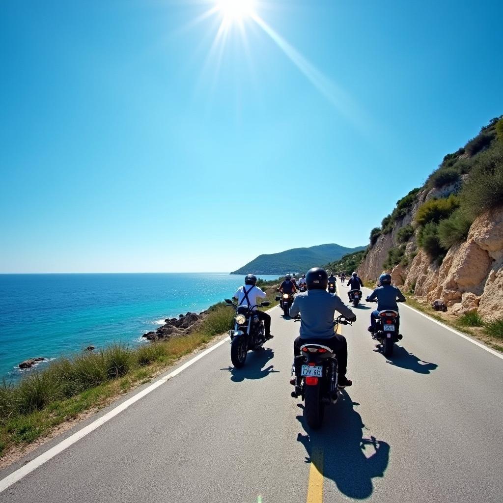 Scenic Coastal Ride in Croatia