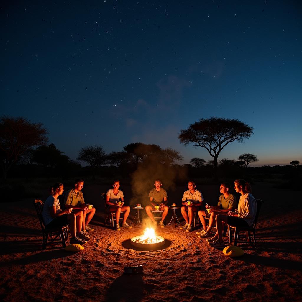 Africa Overland Tour Campsite