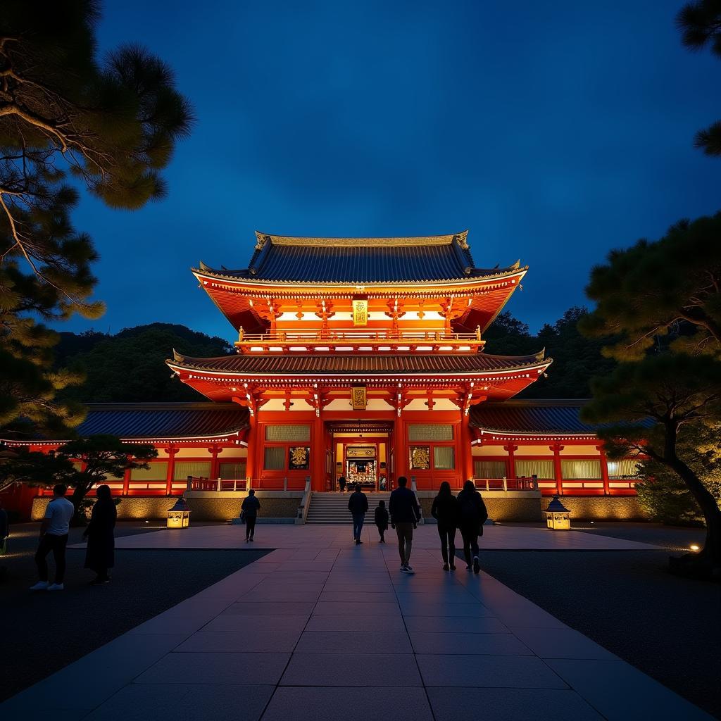 Kyoto Temple After Hours Visit