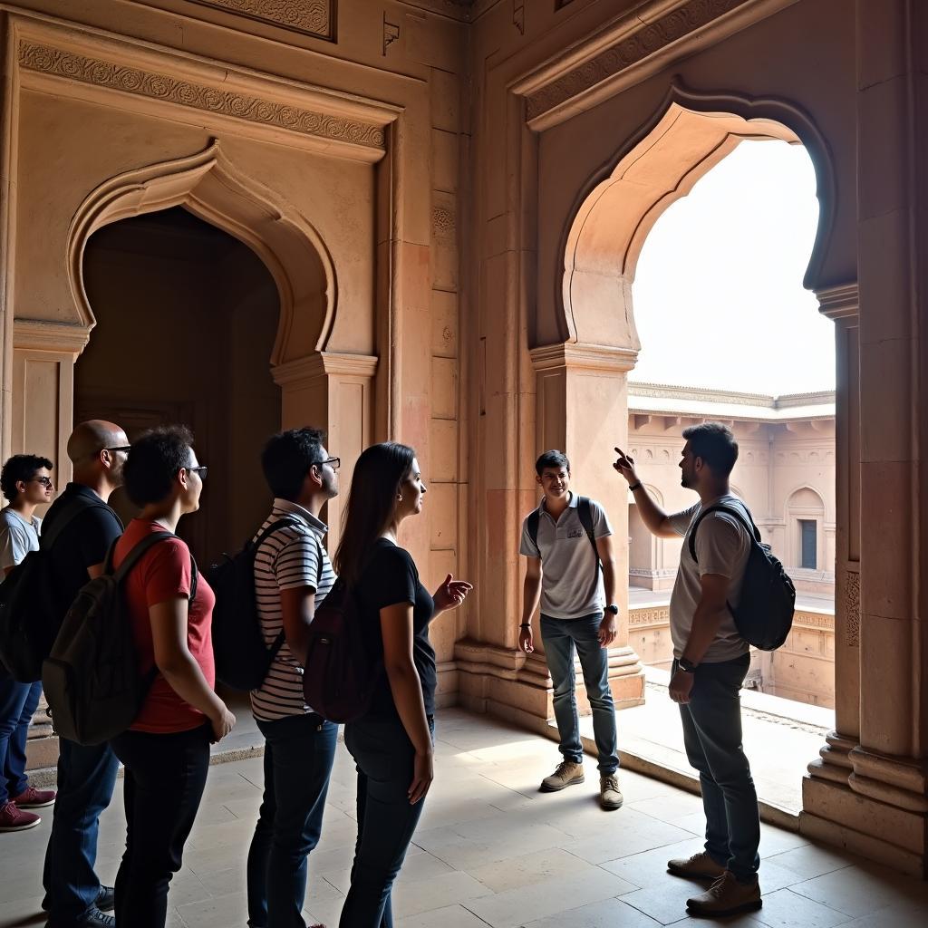 Exploring Agra Fort with a Knowledgeable Guide via TripAdvisor