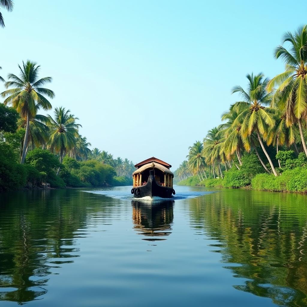 Tranquil Kerala Backwaters Houseboat Cruise