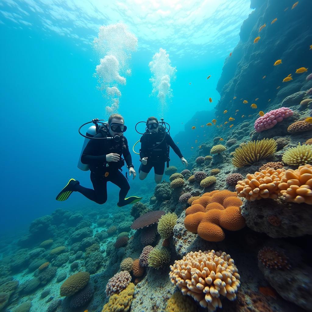 Scuba Diving in Andaman with Sea Hawk Tours