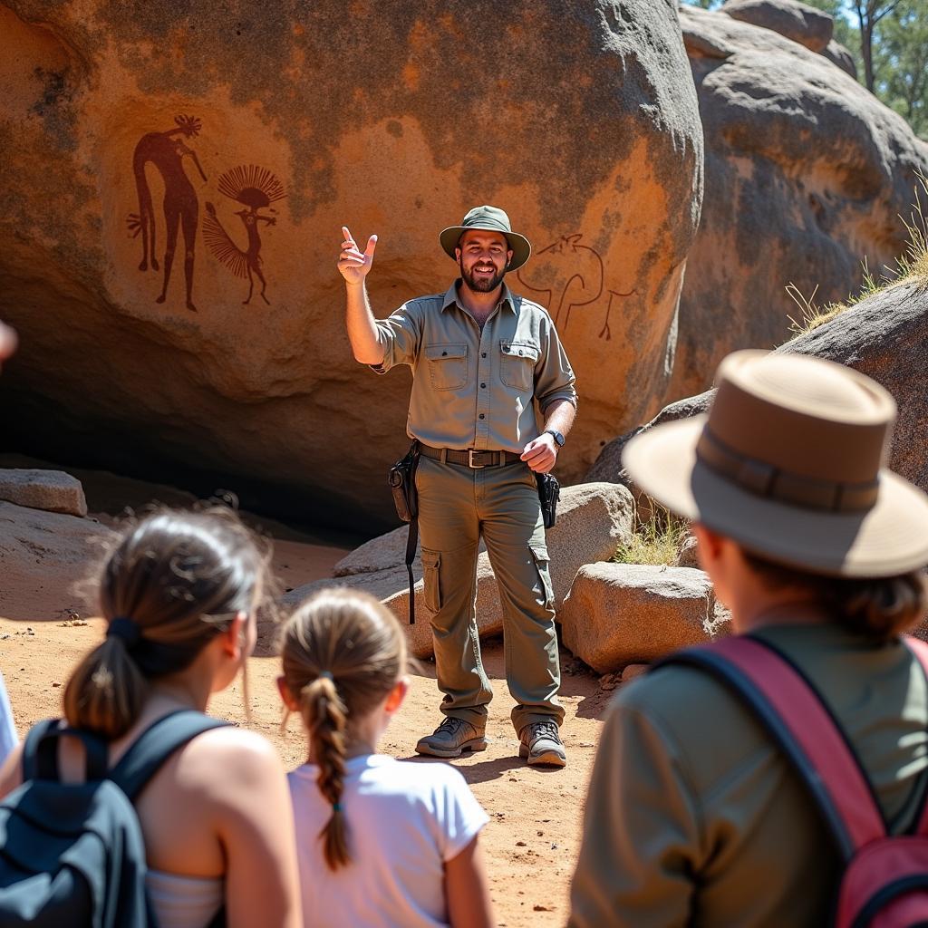 Anderson's Tour Guide Sharing Aboriginal Culture