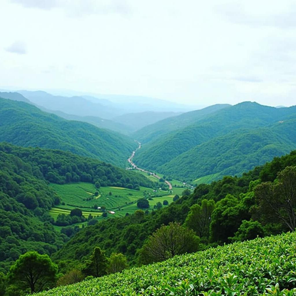 Scenic View of Araku Valley