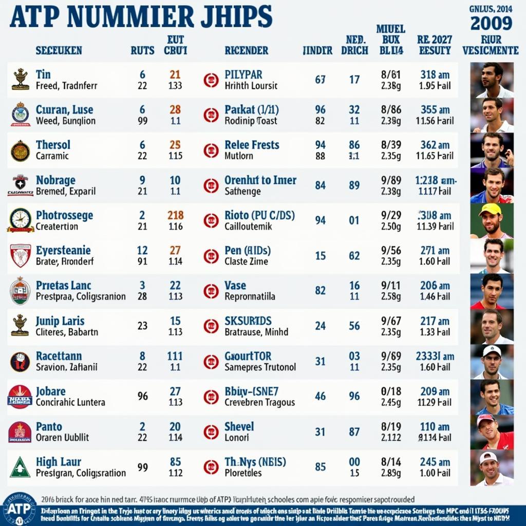 ATP Tour 2009: Schedule, Results, and Key Players