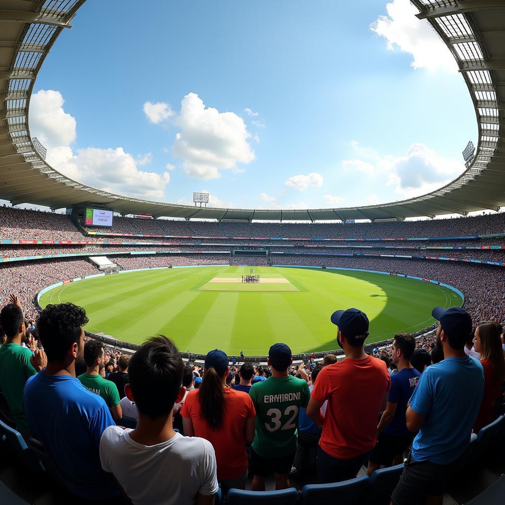 Fans at the Australia Tour of India 2018