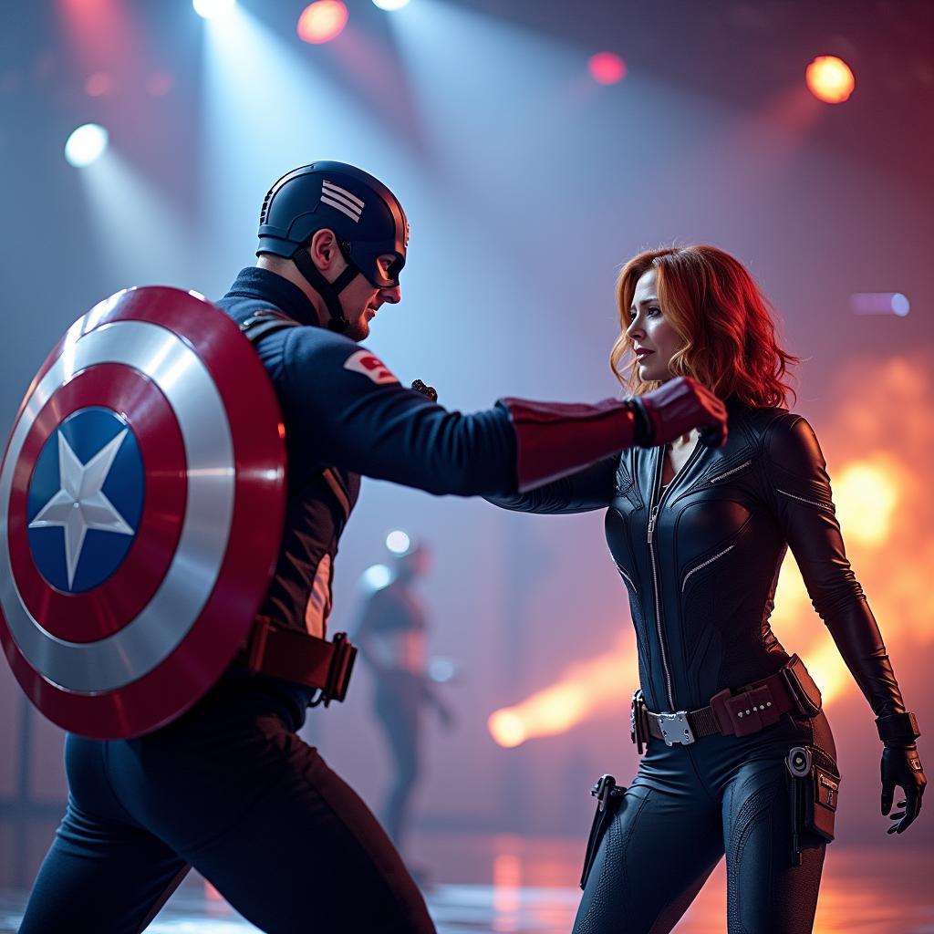 Live show at the Avengers Live Tour in Japan