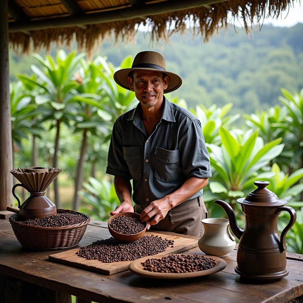 A Balinese coffee plantation where you can learn about Luwak coffee and other local brews.