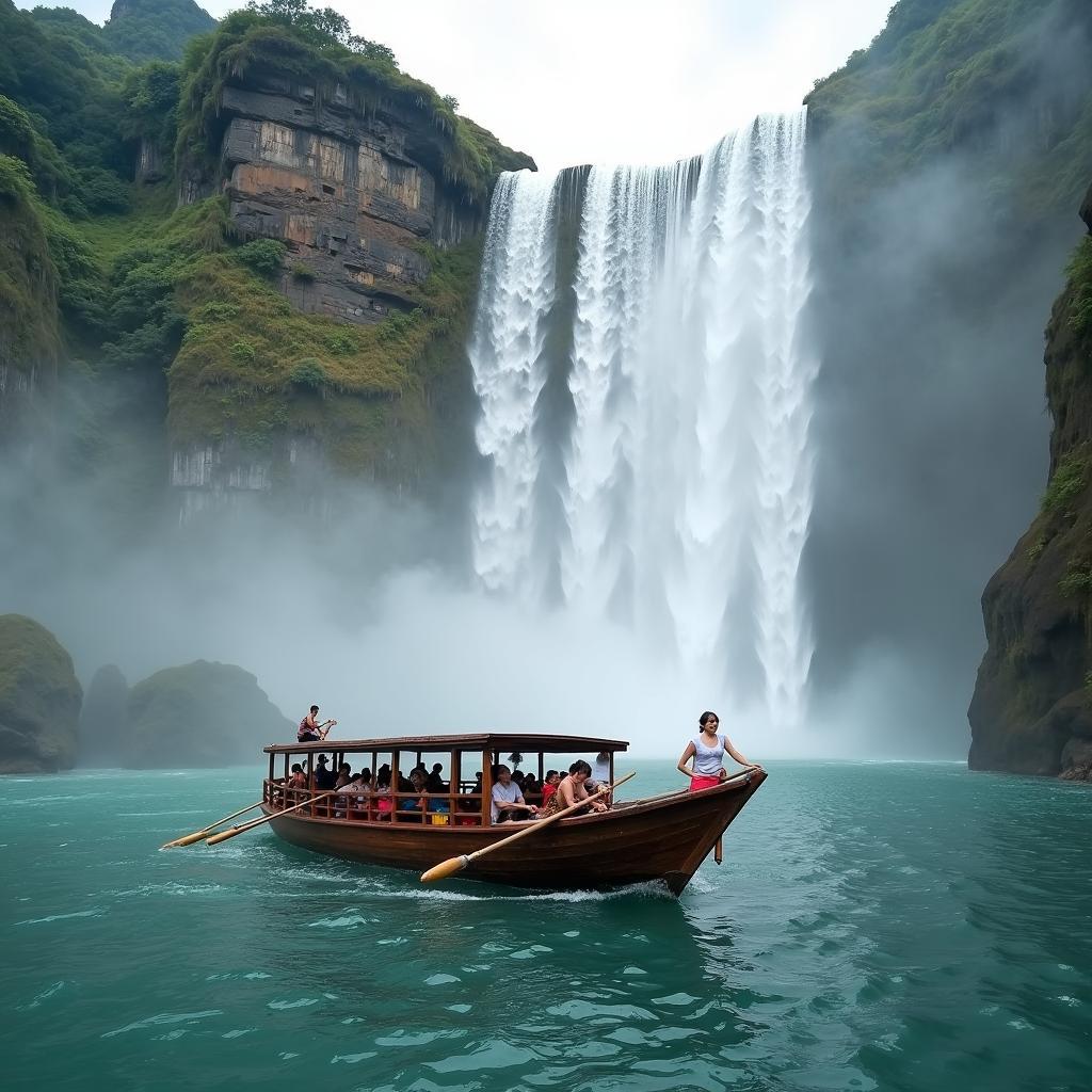 Ban Gioc Waterfall Boat Trip