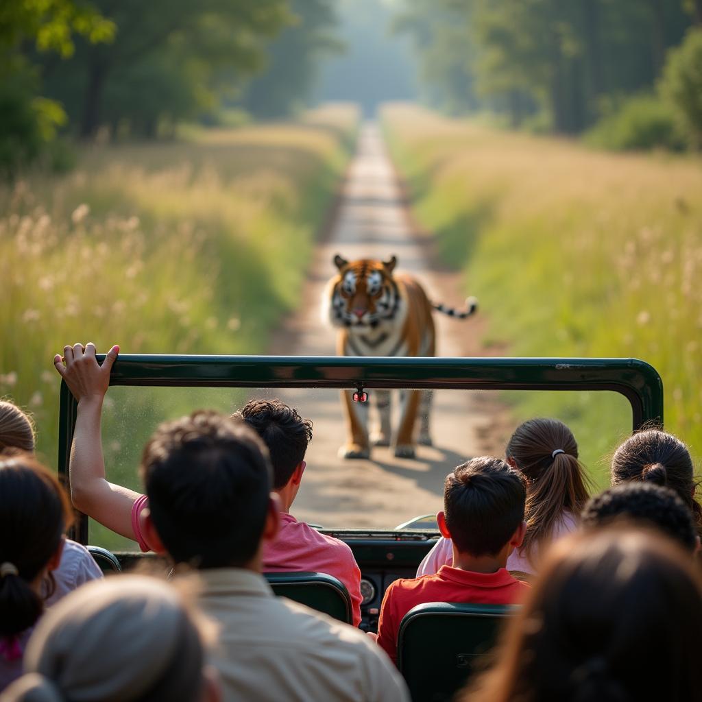 Safari Bus Tour in Bangabandhu Safari Park