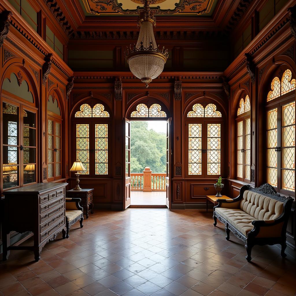 Bangalore Palace Interior Decor