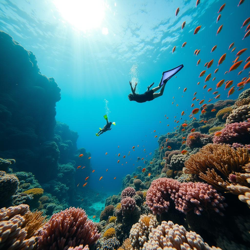 Snorkeling on the Great Barrier Reef